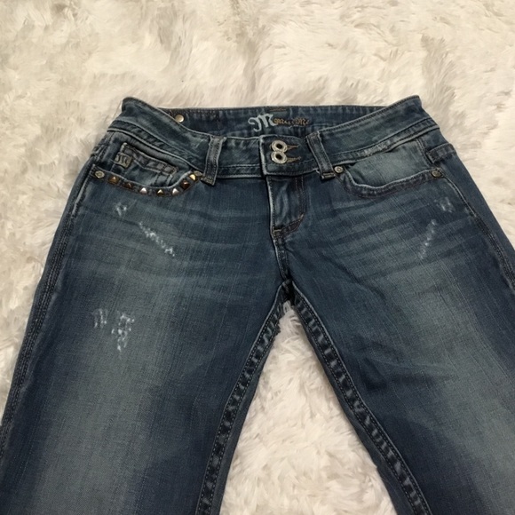 Distressed Miss Me Jeans - Picture 2 of 3